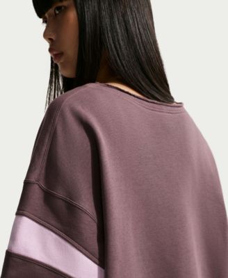 Sportswear Women's Club Fleece Oversized V-Neck Sweatshirt