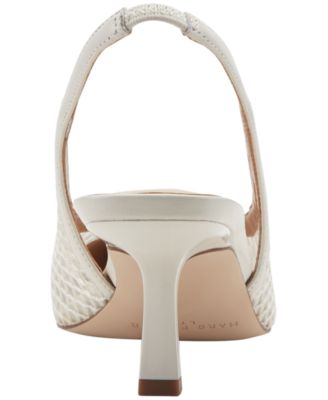 Women's Gipsi Mesh Slingback Kitten Heel Pumps