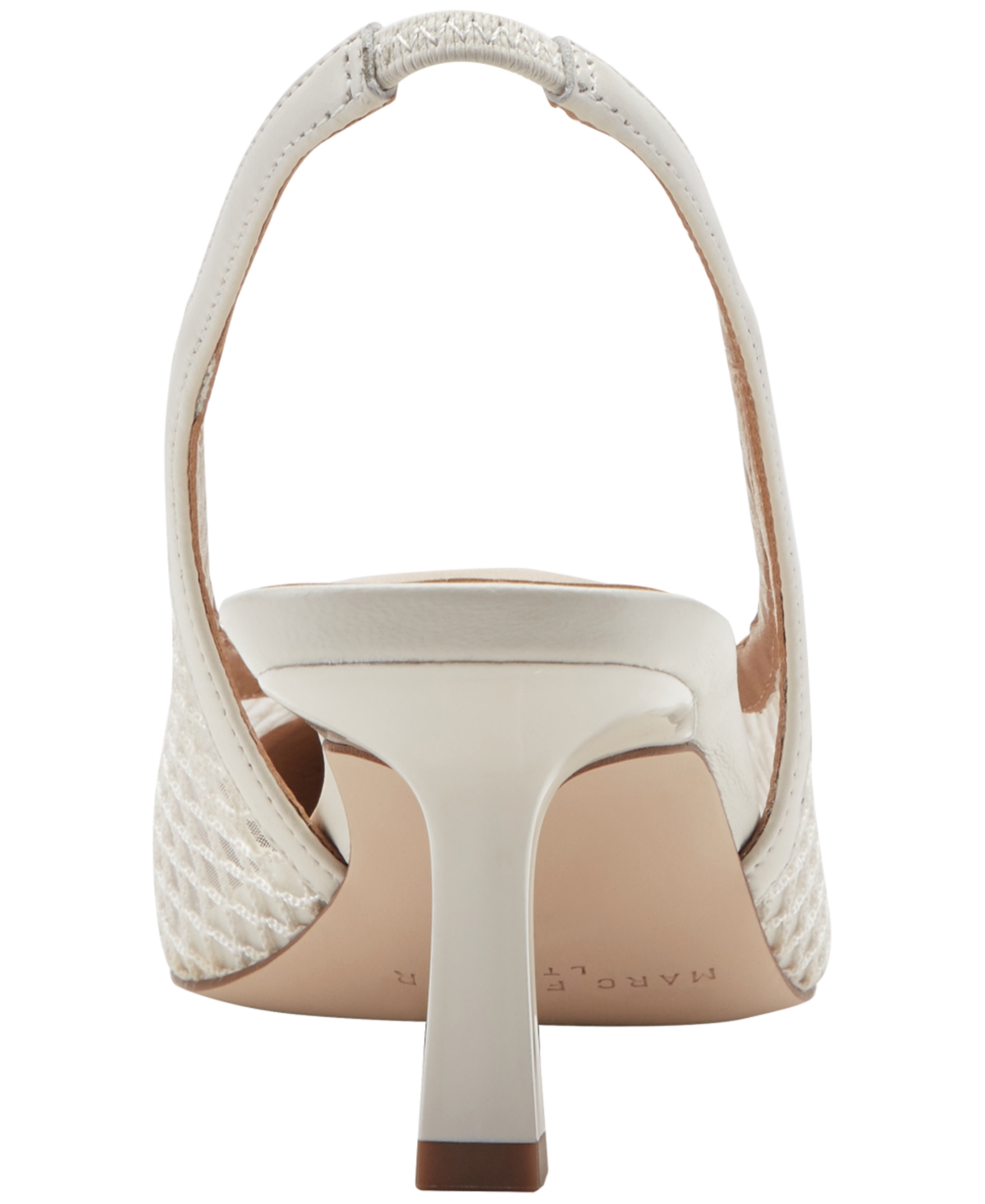 Marc Fisher Ltd Women's Gipsi Mesh Slingback Kitten Heel Pumps