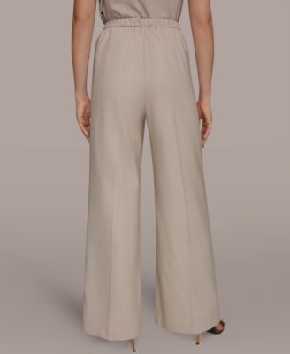 Women's Straight Leg Tie-Waist Pants