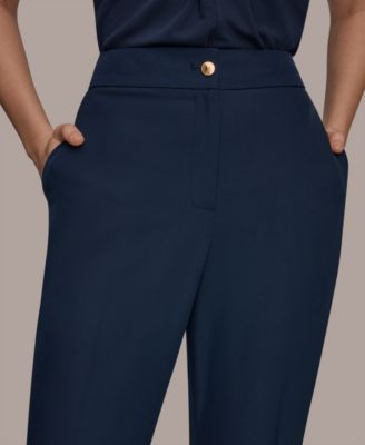Petite Slim-Leg Ankle Pants