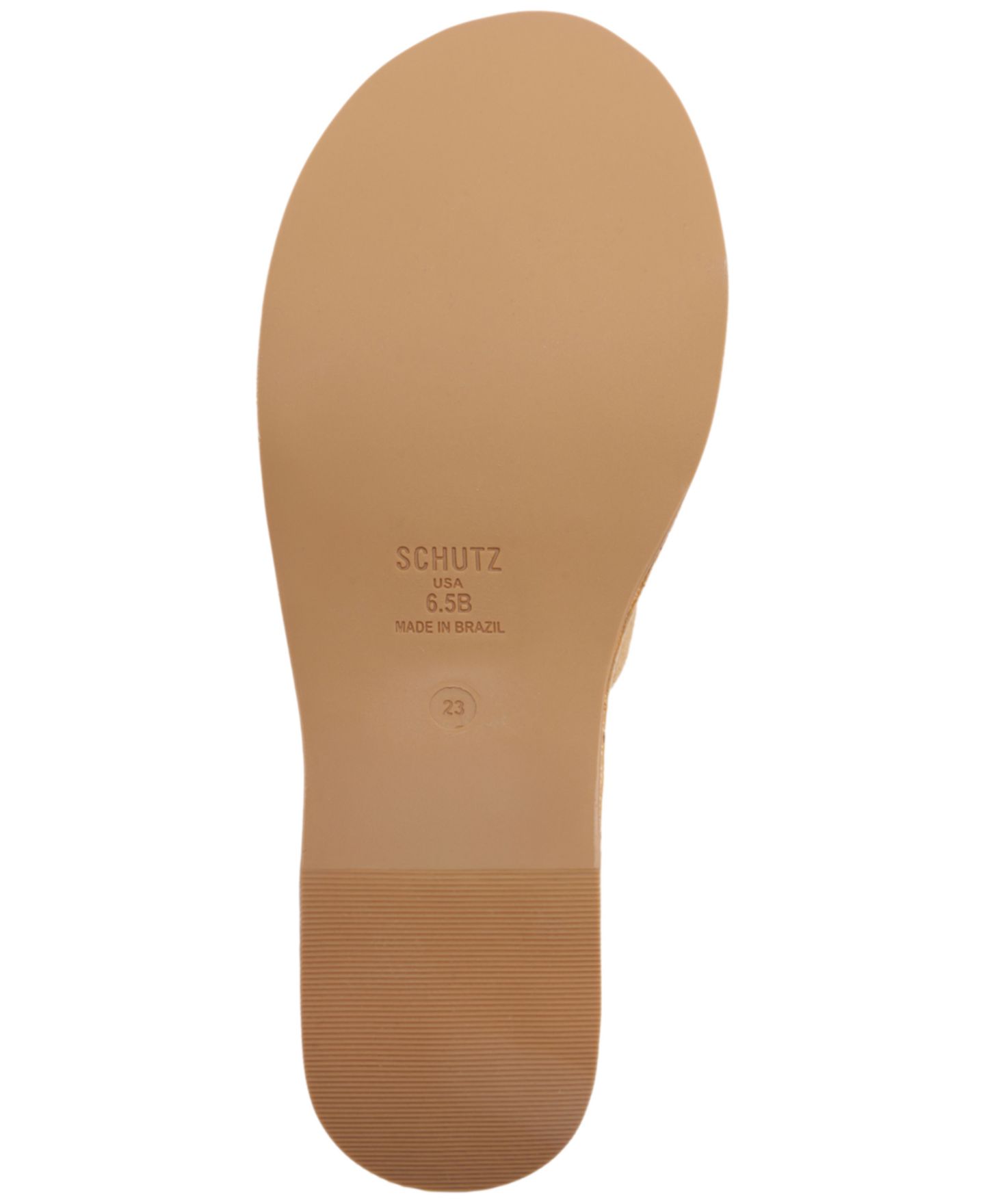 Женские сандалии Schutz Dalle Studs Slip-On Wedge, цвет: Коричневый, вариант 1 — фото 5