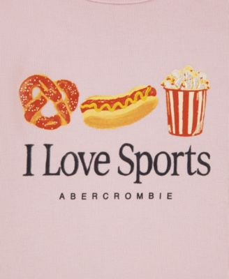 Girls' Sports Baby Crewneck T-Shirt