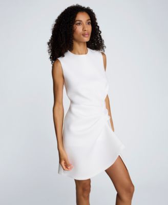 Women's Drape Pleated Short Dress