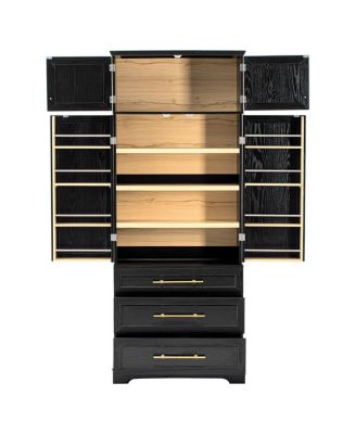 Streamdale Farmhouse Kitchen Pantry Cabinet with 8