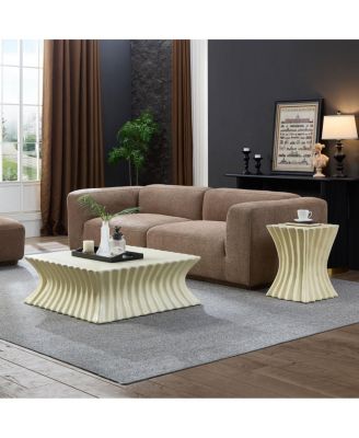 Vintage Fiberglass Coffee Table Set