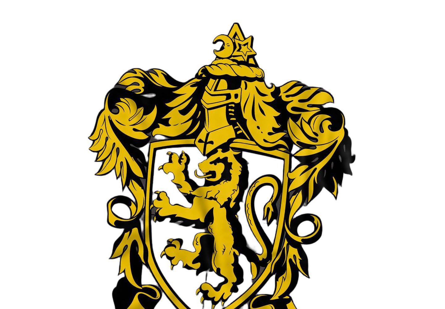 Мужская футболка Harry Potter Big & Tall Gryffindor Crest, цвет: Угольный — фото 4