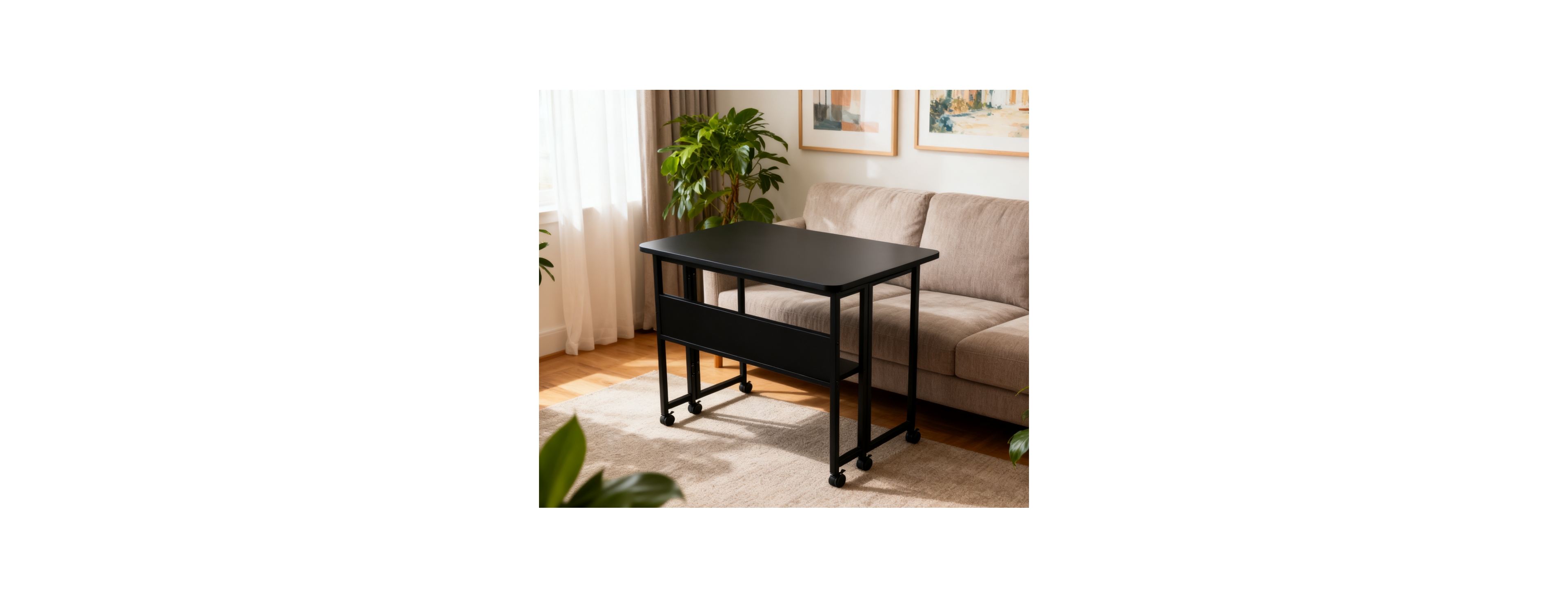 Streamdale Furniture Compact Folding Desk for Home or Office Use