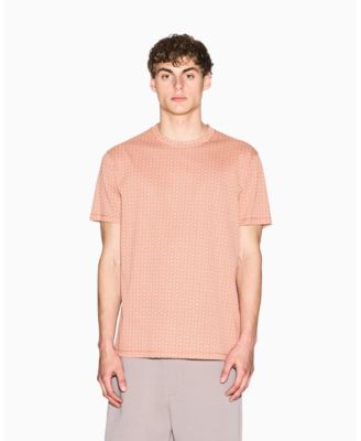 Men's Short Sleeve Allover Logo Print T-Shirt