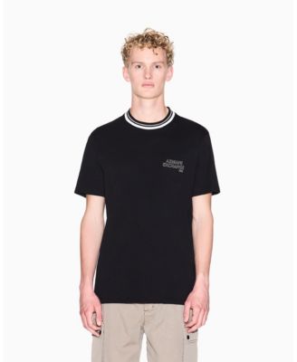 Men's Short Sleeve Tipping Logo T-Shirt