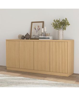 Extra Large Storage Buffet Cabinet for Kitchen, Dining, or Living Room