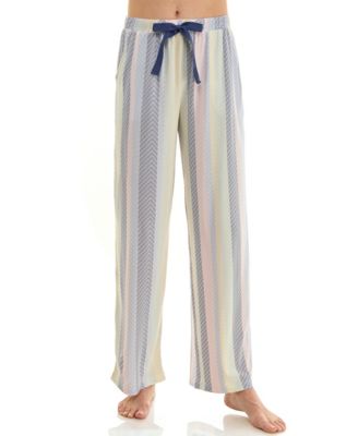 Women's Open Leg Mid-Rise Sleep Pants