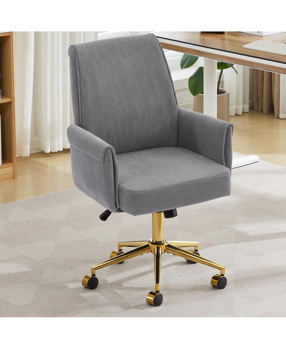 Streamdale Furniture Mid-back office chair, striped fabric
