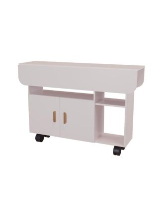 Modern Movable Folding Dining Table for Small Spaces