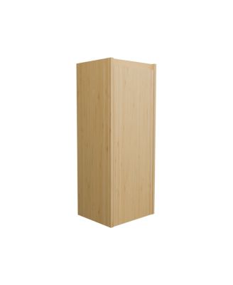 Bamboo side pressing process large capacity wall cabinet