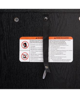 4-Tier 72" Corner Kitchen Pantry Storage Cabinet with 8 Doors BLK