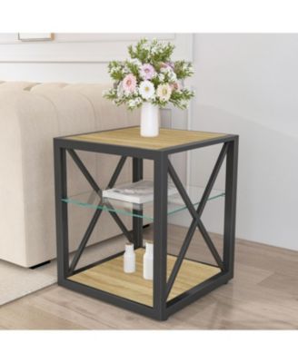 Modern End Table Nightstand