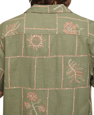 Men's Novelty Camp Collar Shirt