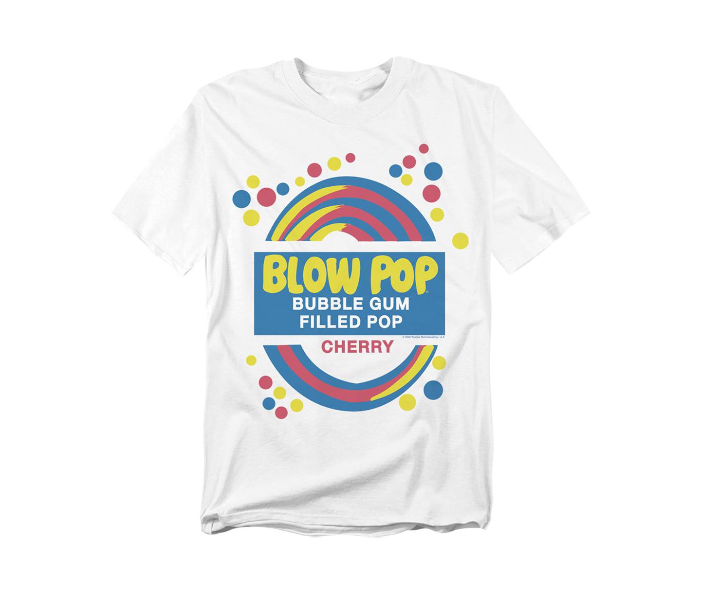 Мужская футболка Tootsie Roll Blow Pop Label, цвет: Белый — фото 1