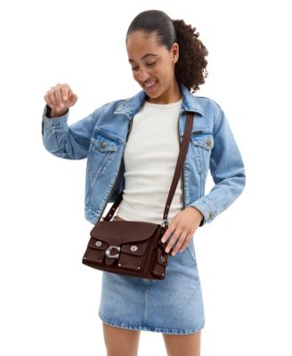 Tabby Turnlock Medium Soft Leather Shoulder Bag 