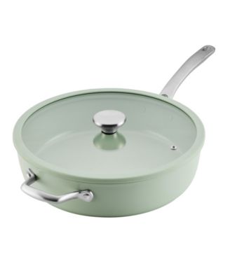 LaserDefense Ceramic Nonstick 12.15" Saut&eacute; Pan