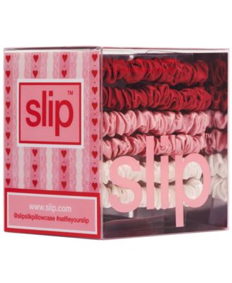 6-Pc. Sweeties Pure Silk Skinny Scrunchies