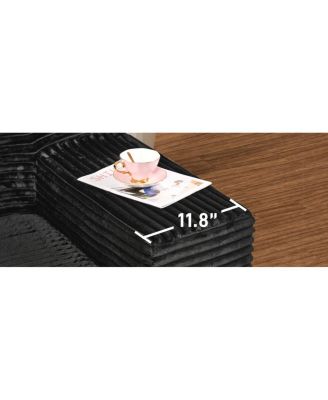 Modular Rabbit Hair Cloud Sofa - L-Shaped, Recliner, Minimalist Sleeper