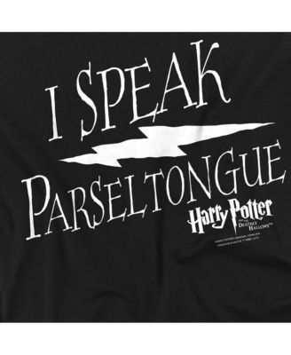 Men's I Speak Parseltongue Short Sleeve Adult Tee / T-Shirt