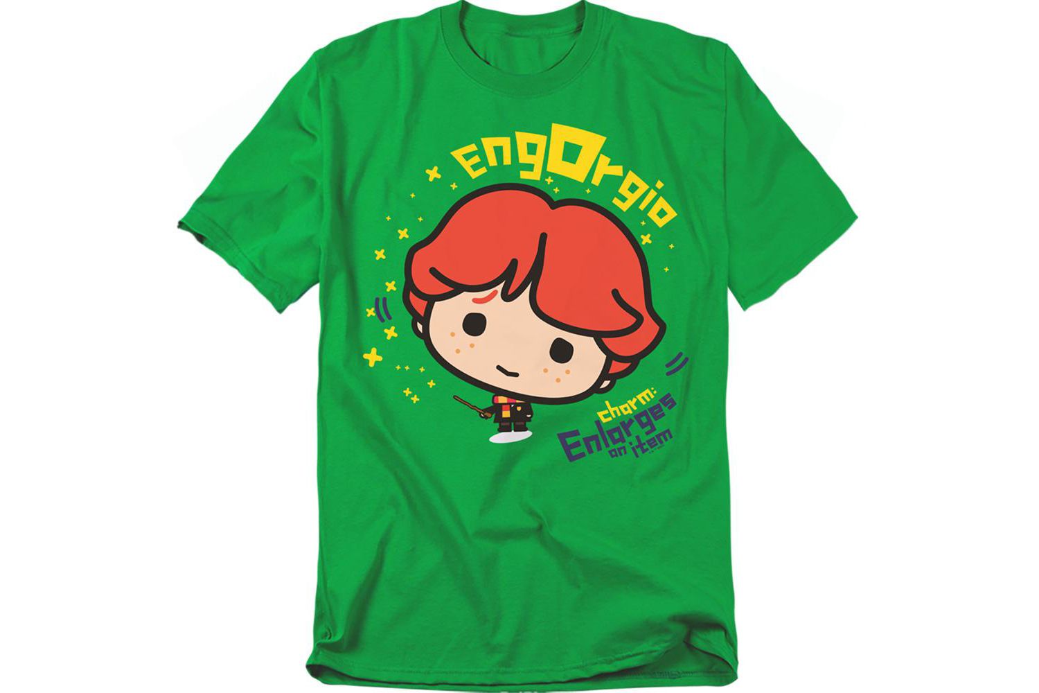 Men's Ron Weasley Engorgio Charm T Shirt