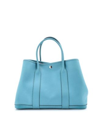 36 Garden Party Tote Leather