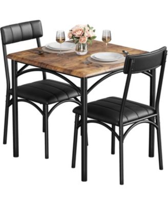 Kitchen Table Small Dining Table Set for Dining Room, Home Office, Living Room