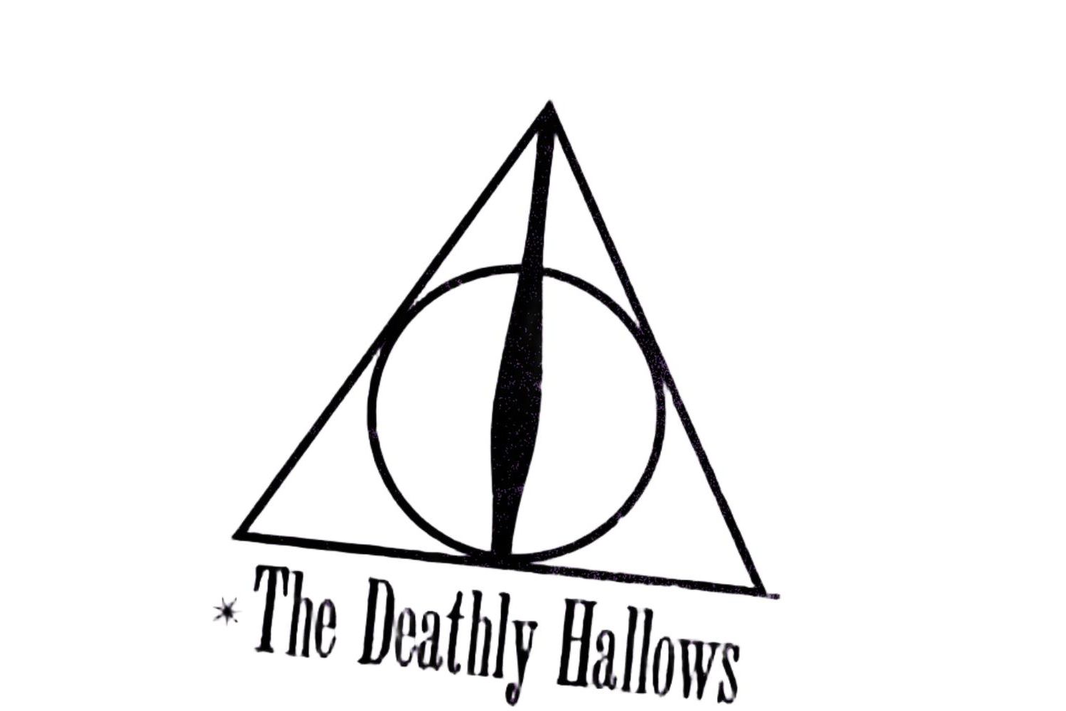 Men's The Deathly Hallows T Shirt