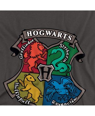 Men's Hand Drawn Hogwarts Crest T Shirt