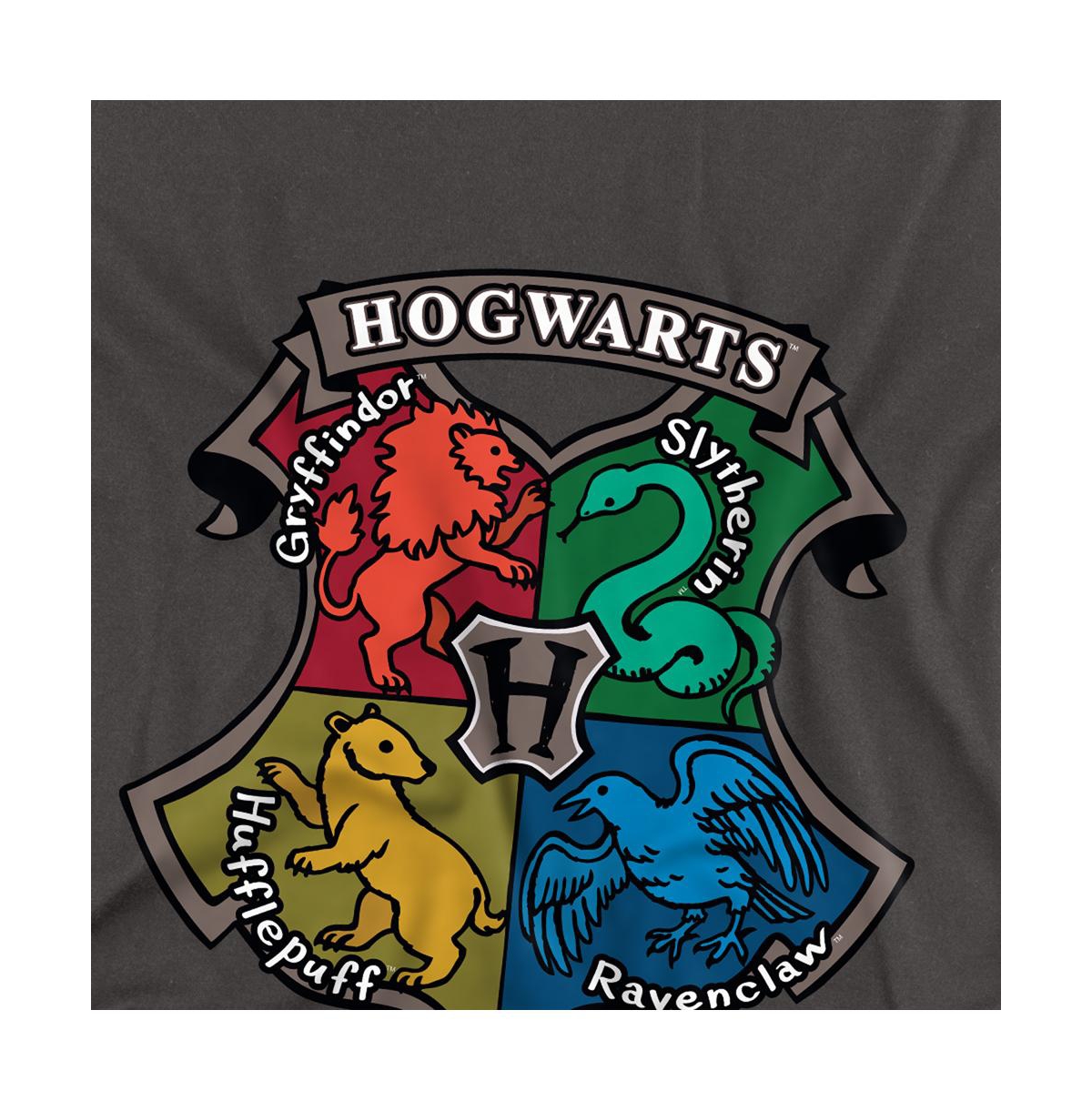 Harry Potter Men's Hand Drawn Hogwarts Crest T Shirt