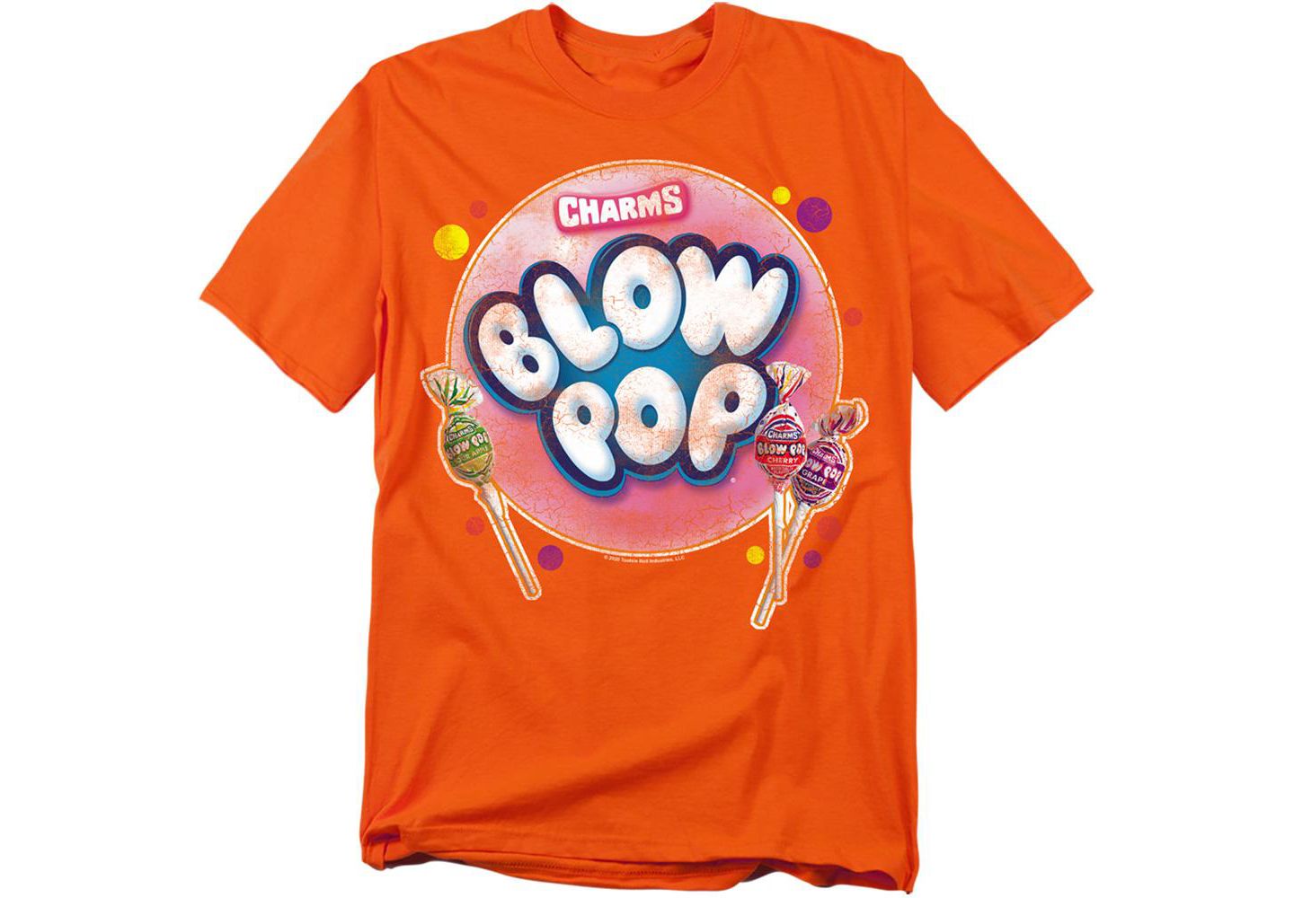 Мужская футболка Tootsie Roll Blow Pop Bubble, цвет: Оранжевый — фото 1
