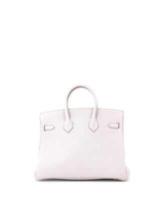 Birkin 25 Handbag Light Togo with Gold Hardware