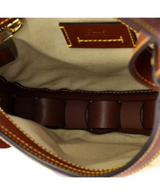 Small Darryl Hobo Raffia and Leather