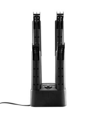 4-Tube Shoe Dryer, Portable Boot Dryer with Timer, Heat Blower, ABS+PP, Detachable Design for Boots, Shoes & Socks