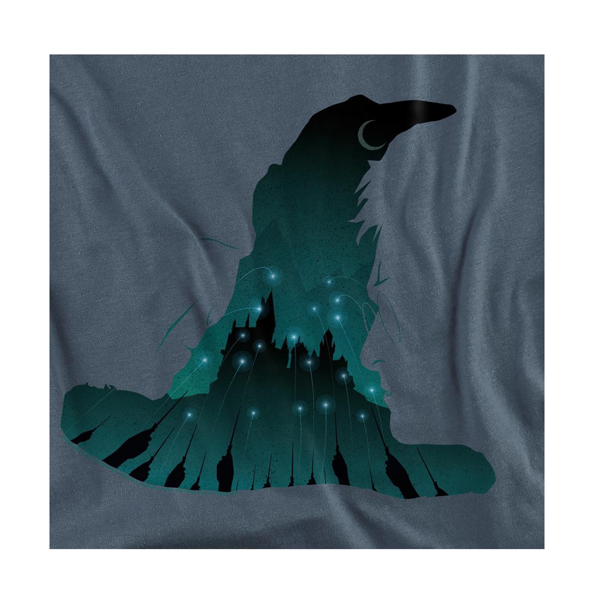 Harry Potter Men's Sorting Hat And Hogwarts Attack T Shirt