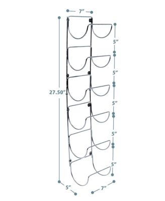 Towel Rack Holder - Wall Mounted Storage Organizer for Towels and More
