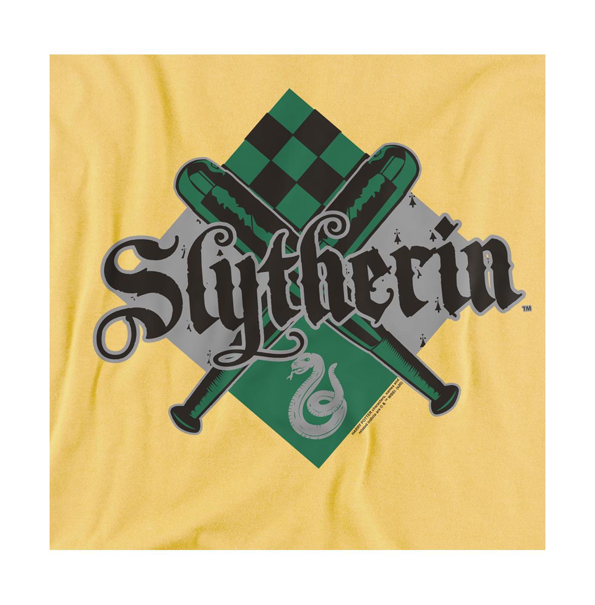 Harry Potter Men's Slytherin Quidditch Diamond Logo T Shirt