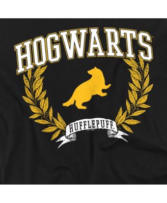Men's Hufflepuff Hogwarts Leaves T Shirt
