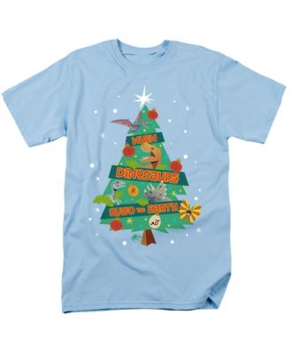 Men's Jurassic World Dinosaurs Ruled The Earth Christmas Tree T Shirt