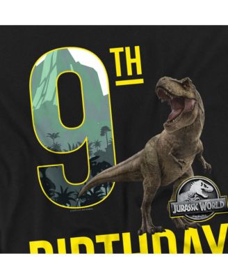 Men's Jurassic World 9th Birthday T-Rex T Shirt