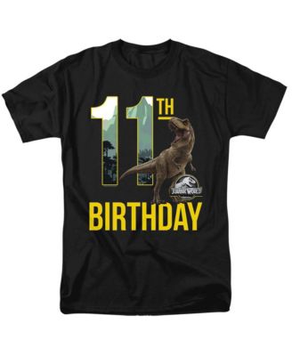 Men's Jurassic World 11th Birthday T-Rex T Shirt