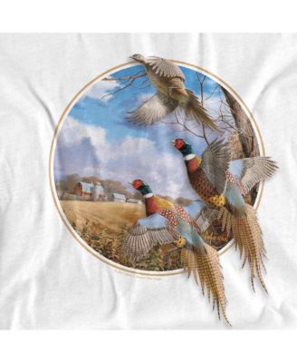 Men's Wildlife October Memories Pheasants T Shirt