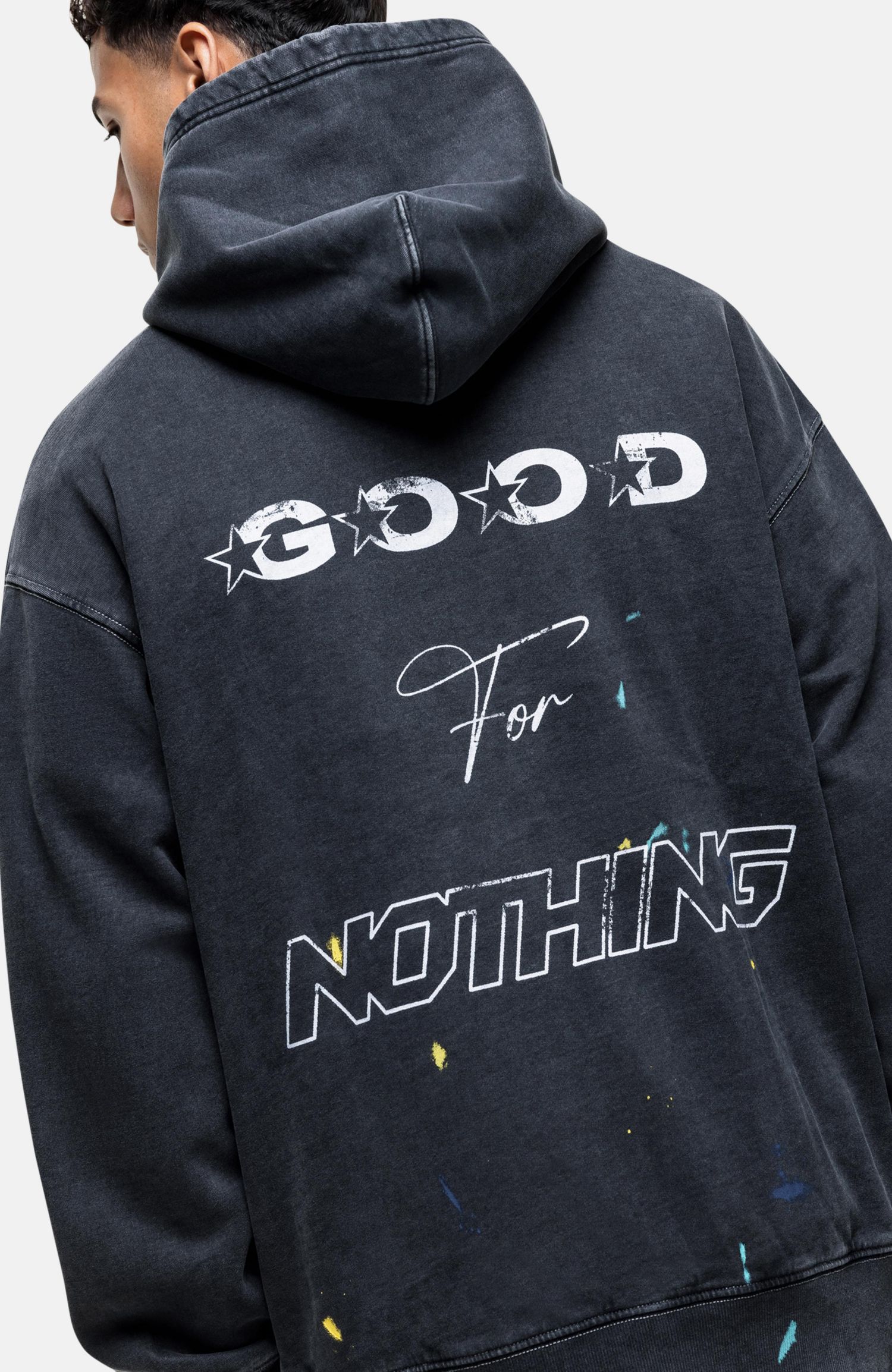 Men's Nevada Paint Relaxed Hoodie