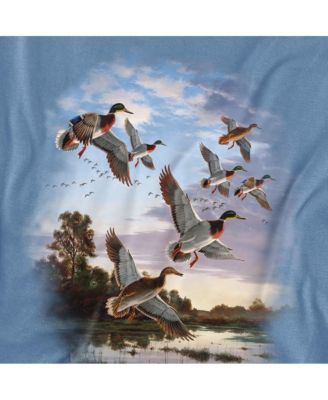 Men's Wildlife Evening Flight Mallards T Shirt