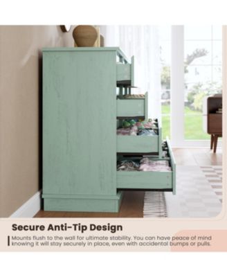 12-Drawer Dresser for Bedroom, Large Double Chest of Drawers with Deep Storage & Wide Top