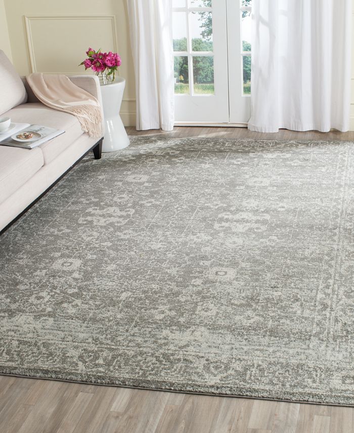 Safavieh Evoke EVK270S Grey/Ivory 5'1" x 7'6" Area Rug Macy's